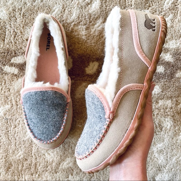 Sorel Shoes - Sorel Tremblant Moccasins Sandy Tan Size 6